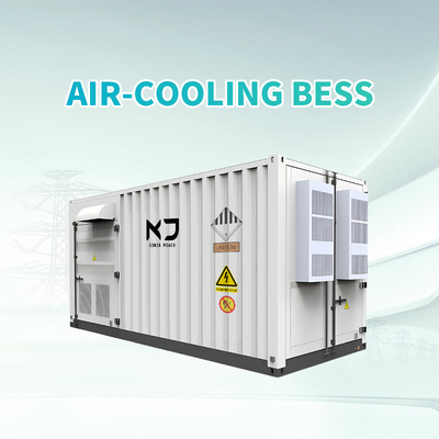 การเย็นด้วยอากาศ 20FT 768Vdc 1.29MWh ระบบเก็บพลังงานแบตเตอรี่ 400Vac BESS ที่อยู่ในถัง