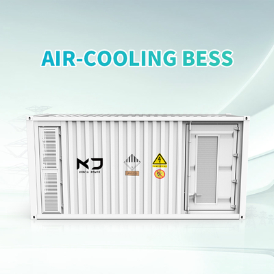 เครื่องเย็นอากาศ BESS 40FT 2.58MWh 768Vdc ระบบเก็บพลังงานแบตเตอรี่ 400Vac
