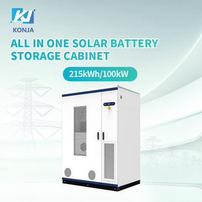 ราคาดี KonJa Top Brand Energy Storage Cabinet 215kWh ระบบเก็บพลังงานกลางแจ้ง 100kw ออนไลน์