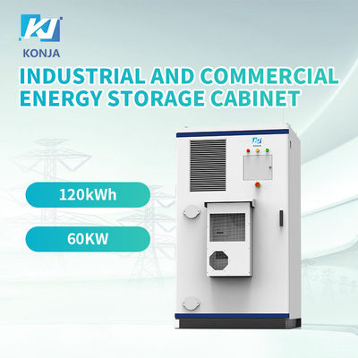 ราคาดี KonJa All In One 120kWh 60kw ตู้เก็บพลังงาน แบตเตอรี่แสงอาทิตย์ ตู้เก็บพลังงานกลางแจ้ง ออนไลน์