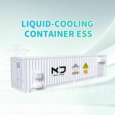 ระบบจัดเก็บแบตเตอรี่แบบคอนเทนเนอร์ Liquid-Cooling 40HC ขนาด 7.53Mwh 1000V